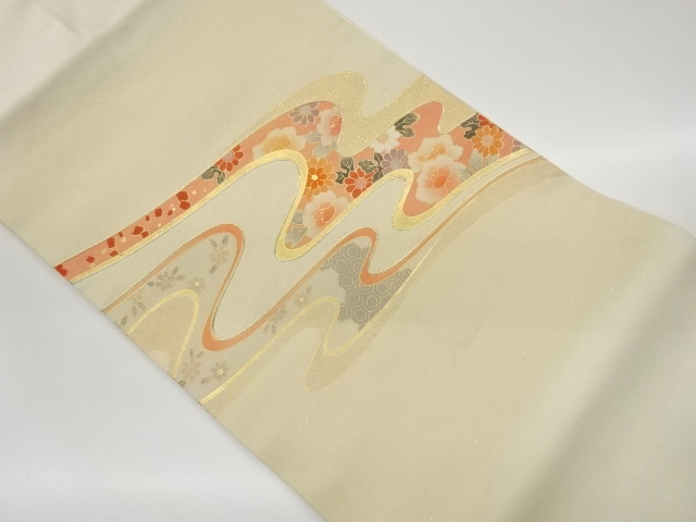 JAPANESE KIMONO / GILT GOLD EMBROIDERY / CHRYSANTHEMUM / PEONY / TORTO